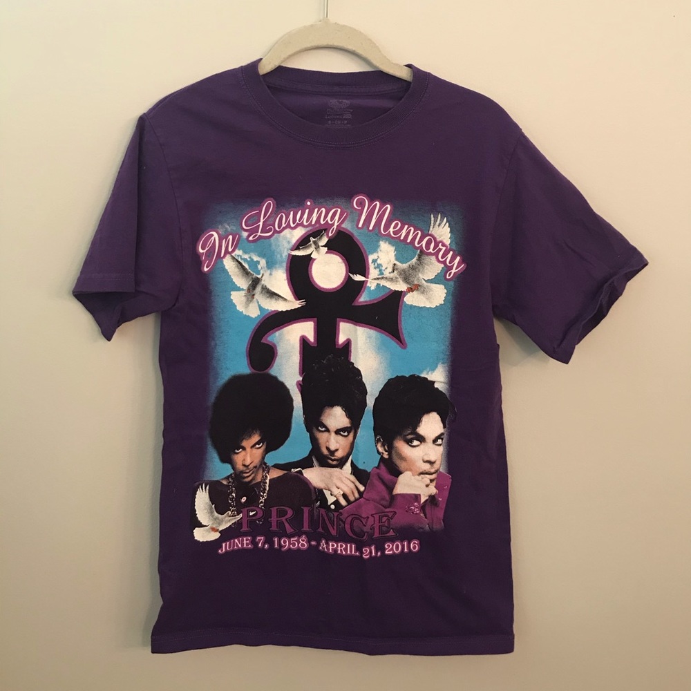 •Prince Purple Rain Tribute Shirt•
